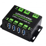 Waveshare 4-Ch USB 3.2 Gen1 HUB with Metal Case Waveshare 4-Ch USB 3.2 Gen1 HUB with Metal Case