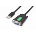Waveshare USB to RS232 Serial Adapter Cable (FT232RL, DB9 Female, 1.5m)