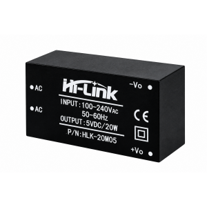 Hi-Link HLK-20M05 20 W 5 V AC-DC Power Supply Module Hi-Link HLK-20M05 20 W 5 V AC-DC Power Supply Module
