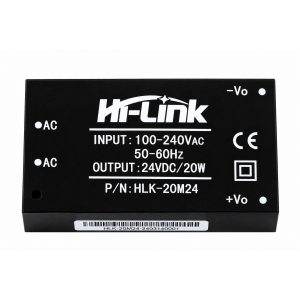 Hi-Link HLK-20M24 24 V AC-DC Power Supply Module Hi-Link HLK-20M24 24 V AC-DC Power Supply Module