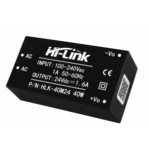 Hi-Link HLK-40M24 24 V 40 W AC-DC Power Supply Module Hi-Link HLK-40M24 24 V 40 W AC-DC Power Supply Module
