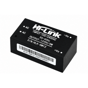Hi-Link HLK-5M12 5 W 12 V AC-DC Power Supply Module Hi-Link HLK-5M12 5 W 12 V AC-DC Power Supply Module