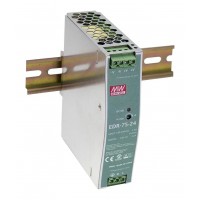 Mean Well EDR-75-24 24 V, 3.2 A DIN-Rail Power Supply
