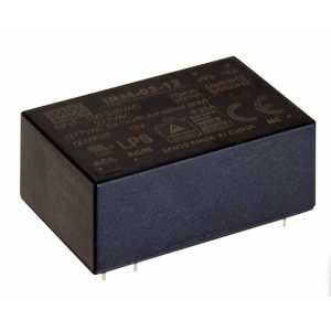 Mean Well IRM-03-5 3 W Encapsulated AC-DC Power Supply Module
