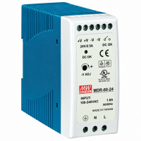 Mean Well MDR-60-24 60 W DIN-Rail AC/DC Power Supply