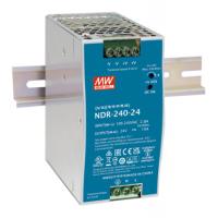 Mean Well NDR-240-24 240 W Single-Output DIN-Rail Power Supply