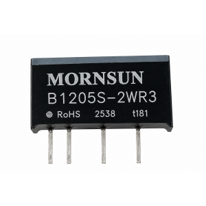 Mornsun B1205S-2WR3 1W Isolated DC-DC Converter Module, 12V to 5V