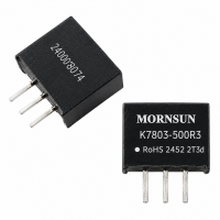 Mornsun K7803-500R3 3.3V 500mA DC/DC Converter Module Mornsun K7803-500R3 3.3V 500mA DC/DC Converter Module