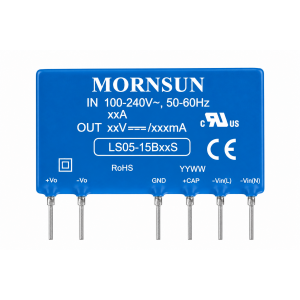 Mornsun LS05-15B12SS 5 W Isolated AC-DC Converter