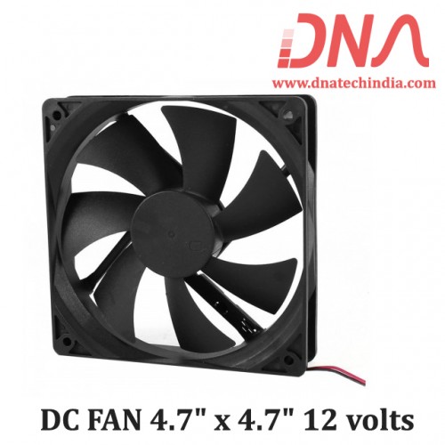 DC FAN 4.7" x 4.7" 12 volts