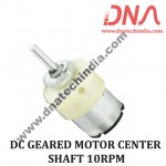 DC GEARED MOTOR CENTER SHAFT 10RPM