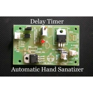 Delay Timer for Automatic Hand Sanitizer Delay Timer for Automatic Hand Sanitizer