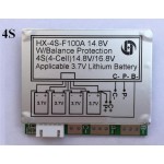 4S Li-Ion BMS 14.8 Volt 100 Amp HX-4S-F100A Module