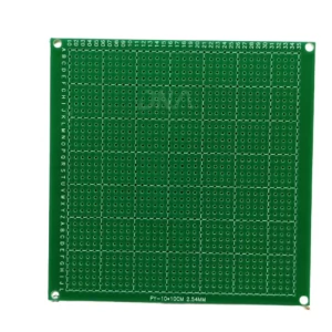 10 x 10 cm Universal PCB Prototype Board Single-Sided 2.54mm Hole Pitch 10 x 10 cm Universal PCB Prototype Board Single-Sided 2.54mm Hole Pitch