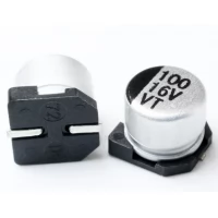100uf 16 VOLT SMD ELECTROLYTIC CAPACITOR(MAKE:HYNCDZ)