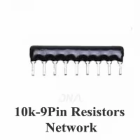 10K 9Pin Resistors Network (Resistor Bank) 10K 9Pin Resistors Network (Resistor Bank)
