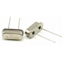 16.384MHz Crystal SMD HC49S 2-Pin DIP