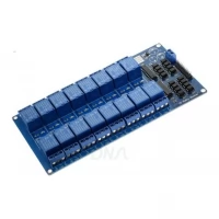 16 Channel 5 Volt Isolated Relay Module