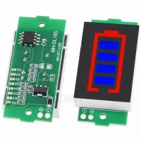1S to 8S Battery Level Indicator Module For Li-ion Battery (Blue Indicator Red Outline) 1S to 8S Battery Level Indicator Module For Li-ion Battery (Blue Indicator Red Outline)