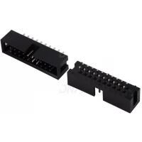 20 Pin Box Male Connector Straight Type 20 Pin Box Male Connector Straight Type