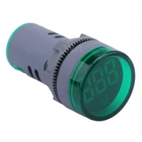 22mm Green Panel Voltmeter 22mm Green Panel Voltmeter
