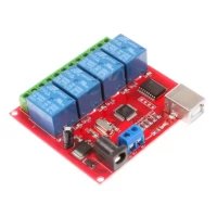 24 Volt 4 Channel USB Relay Control Switch