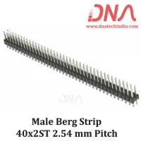 2x40 2.54 mm Berg Strip - Straight Male Header Strip 2x40 2.54 mm Berg Strip - Straight Male Header Strip