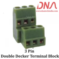 3 Pin Double Decker Terminal Block 3 Pin Double Decker Terminal Block