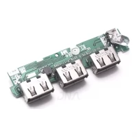 3 USB  5V 1A Power Bank Charging Module