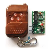 4 Channel Wireless RF Remote