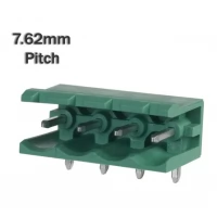 4 Pin Male Right Angle Header 7.62 mm pitch (Combicon Connector)