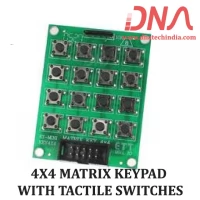 4X4 MATRIX KEYPAD WITH TACTILE SWITCHES