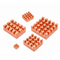 5 in 1 Pure Copper Heat Sink for Raspberry 4B 5 in 1 Pure Copper Heat Sink for Raspberry 4B