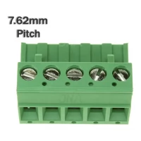 5 Pin Female Right Angle Screwable Plug 7.62mm (Combicon Connector)