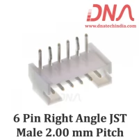 6 Pin 2.0mm JST PH Right Angle Male Relimate Connector 6 Pin 2.0mm JST PH Right Angle Male Relimate Connector