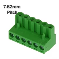 6 Pin Female Right Angle Screwable Plug 7.62mm (Combicon Connector)