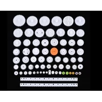 75pcs. Gears Assorted Kit for DIY Robotics and Household Repair