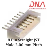 8 Pin 2.0mm JST PH Straight Male Relimate Connector 8 Pin 2.0mm JST PH Straight Male Relimate Connector