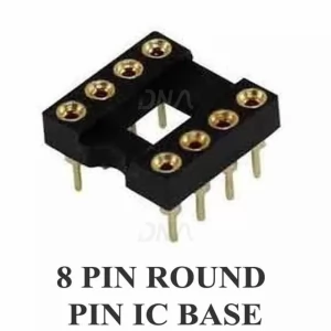 8 PIN ROUND PIN IC BASE 8 PIN ROUND PIN IC BASE
