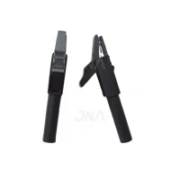 Alligator Crocodile clip - Black, 55mm, 300V 15A 12MM Jaw Opening