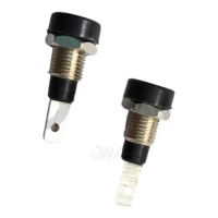 Black 2 mm Banana socket