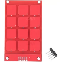 Capacitive Touch Keypad 12 keys with I2C MPR121