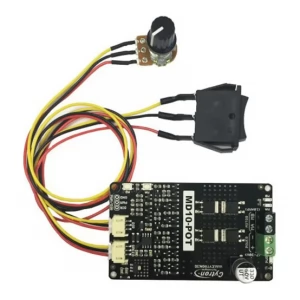 Cytron 10 A Switch Control Potentiometer DC Motor Driver (MD10POT) Cytron 10 A Switch Control Potentiometer DC Motor Driver (MD10POT)