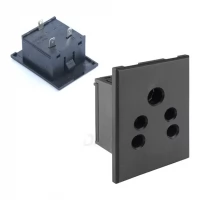 EMO6 5 Pin Panel Socket (ELCOM) EMO6 5 Pin Panel Socket (ELCOM)