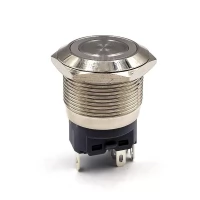 Green 22mm 230Volts Locking LED Ring Metal Industrial Switch Green 22mm 230Volts Locking LED Ring Metal Industrial Switch