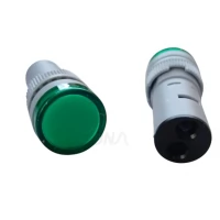 GREEN Panel Indicator Multi Volt (12V -230V)