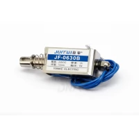 JF-0630B DC 24V Push Pull Solenoid 1A 10mm JF-0630B DC 24V Push Pull Solenoid 1A 10mm