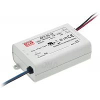 Mean Well APV-35-12 12V 3A Single-Output AC-DC Power Supply Mean Well APV-35-12 12V 3A Single-Output AC-DC Power Supply