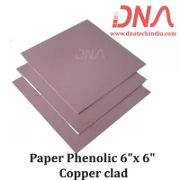 Paper Phenolic 6"x 6" Copper Clad Paper Phenolic 6"x 6" Copper Clad