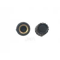 POT KNOB Advance AK 16 BLACK POT KNOB Advance AK 16 BLACK